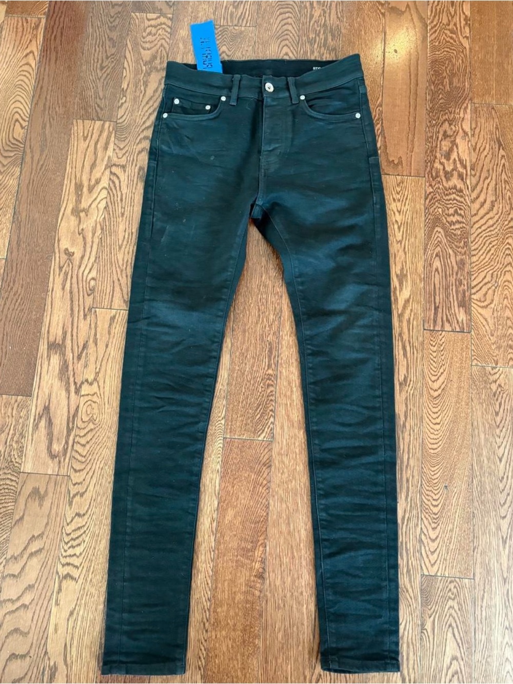 Purple Brand PO01-BMO "Black Midnight Oil" - Made in Italy - Size 28 (Brand New)